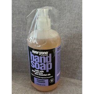 Everyone Lavender + Coconut Hand Soap 12.75 fl oz Pump plant essential oils